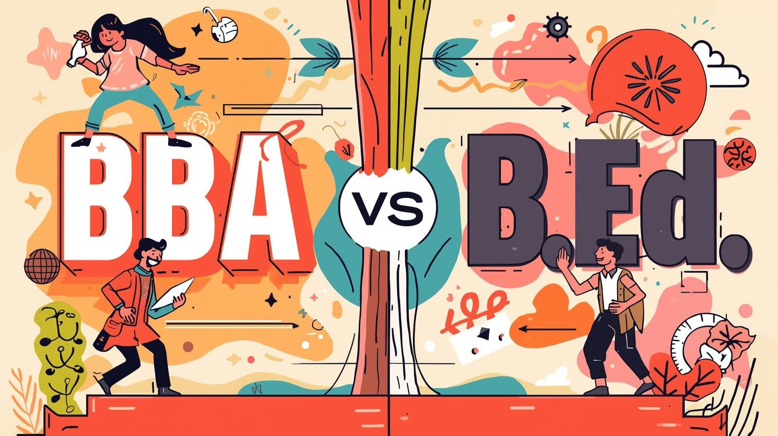 What Are the Main Differences Between BBA and B.Ed?