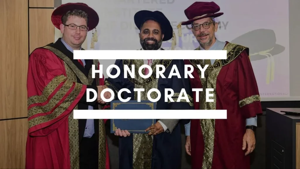 Career Impact of an Honorary Doctorate