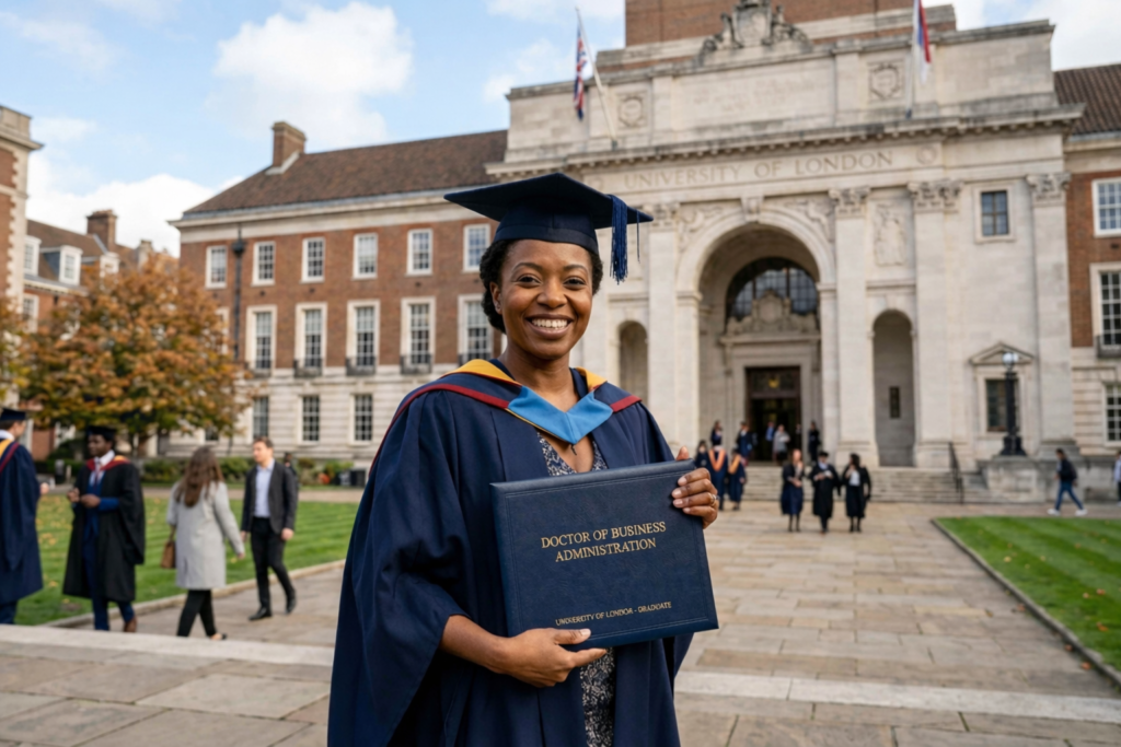 dba program Global education platform