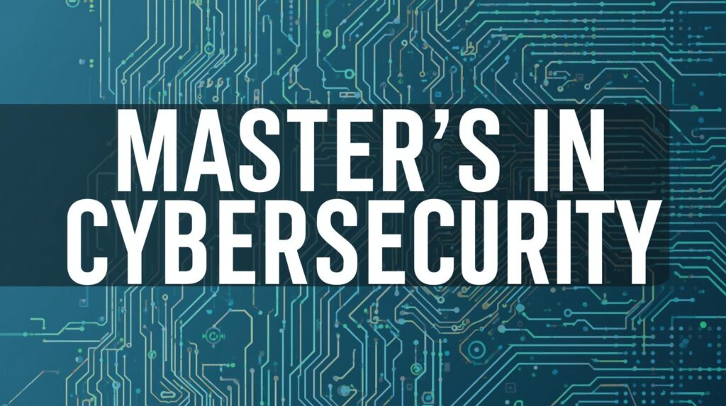 master's in cybersecurity global education platform