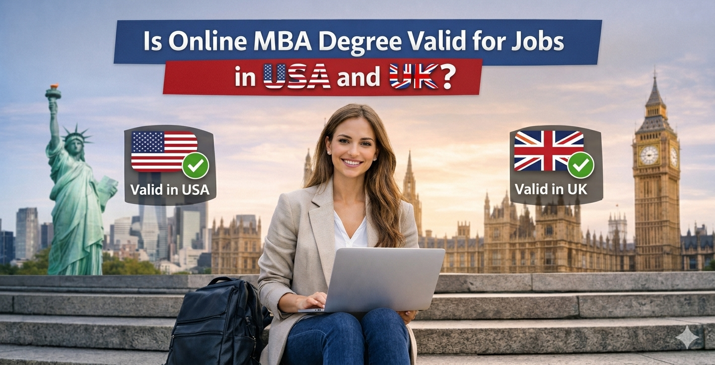 Is Online MBA Degree Valid for Jobs in USA and UK