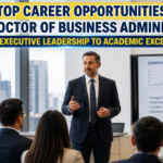 Top Career Opportunities After a Doctor of Business Administration: From Executive Leadership to Academic Excellence