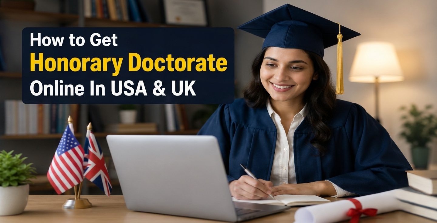 Get Honorary Doctorate Online , Global education platform
