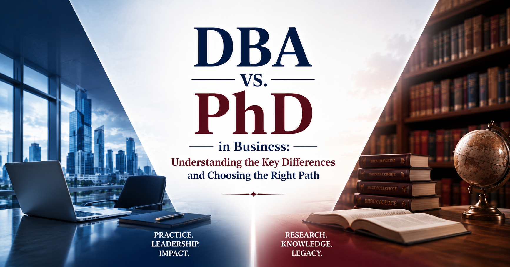 DBA vs. PhD in Business: Understanding the Key Differences and Choosing the Right Path